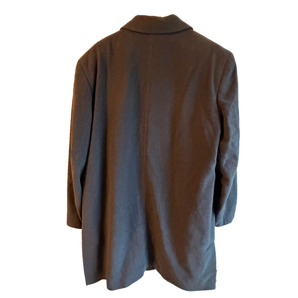 Men’s Brown classic Preppy Heritage Retro Wool/Cashmere Blend Coat Bulgaria-42R - Picture 3 of 8
